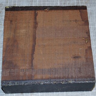 Wenge, approx. 170 x 170 x 51mm, 1,5kg