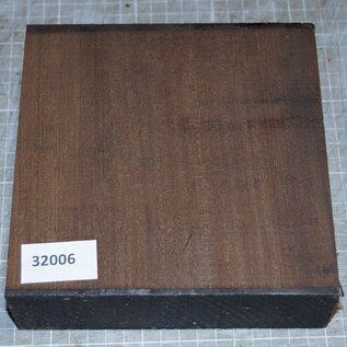 Wenge, approx. 165 x 165 x 51mm, 1,3kg