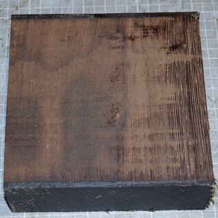 Wenge, approx. 150 x 150 x 50mm, 1,1kg