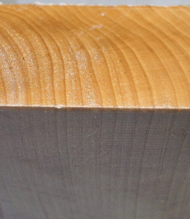 Birch flamed, approx.  177 x 179 x 61mm, 1,34kg