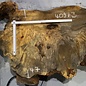 Buckeye burl slab, approx. 1080 x 470 x 55 mm, 8,21 kg, 40973