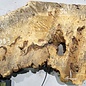 Buckeye burl slab, approx. 1220 x 560 x 55 mm, 11,39 kg, 40983