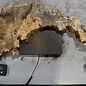 Buckeye burl slab, approx. 640/5700 x 400/150 x 55 mm, 7,2 kg, 40985