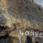 Buckeye burl slab, approx. 770 x 530 x 55 mm, 6,35 kg, 40989