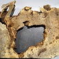 Buckeye burl slab, approx. 1010 x 540 x 55 mm, 8,26 kg, 40994