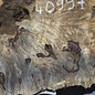 Buckeye burl slab, approx. 1140 x 540 x 55 mm, 8,75 kg, 40997