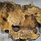 Buckeye burl slab, approx. 890 x 550 x 55 mm, 8,53 kg, 41008