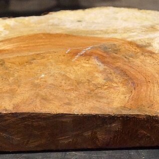 Amboyna burl slab, approx. 480 x 320 x 30-65 mm, 41026