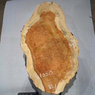 Amboina Maserplatte, ca. 830 x 450 x 70-95 mm, 41030