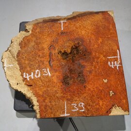 Amboina Maserplatte, ca. 440 x 390 x 55 mm, 41031
