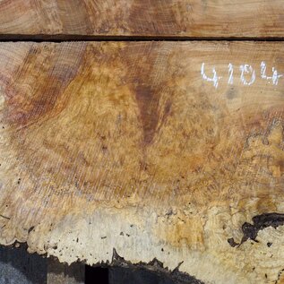 Amboyna burl slab pair, approx. 2 x 1270 x 480 x 50 mm, 41044