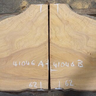 Hymenolobium flavum burl pair, approx. 2 x 670 x 620 x 45 mm, 41046