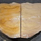 Hymenolobium flavum burl pair, approx. 650/670 x 500/500 x 45 mm, 41050