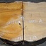 Hymenolobium flavum burl pair, approx. 580 x 500 x 45 mm, 41051