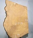 Hymenolobium flavum burl, approx. 740 x 470 x 55 mm, 41058
