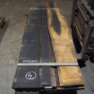 BC Quality, lumber, Wenge, 26 mm thickness, Package measurements approx. 3000 x 1050 x 200 mm, WENBC04