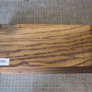 Zebrawood, approx. 304 x 145 x 56mm, 1,76kg