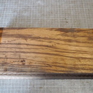 Zebrawood, approx. 304 x 145 x 56mm, 1,76kg