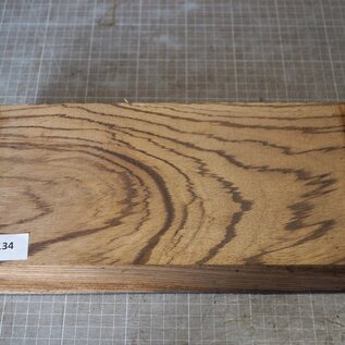 Zebrawood, approx. 303 x 150 x 60mm, 1,88kg