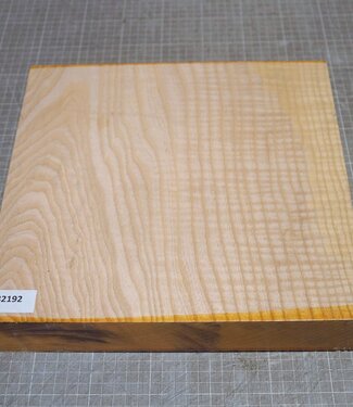 Ash, fiddleback, approx. 314 x 310 x 53mm, 3,48kg
