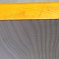 Ash, fiddleback, approx. 314 x 310 x 53mm, 3,48kg