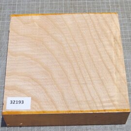 Ash, fiddleback, approx. 203 x 203 x 53mm, 1,42kg