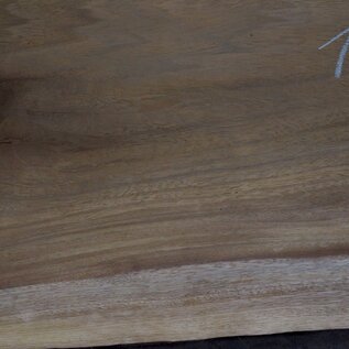 Iroko table top, approx. 1600 x 830/670/650 x 45 mm, 13363