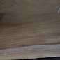 Iroko table top, approx. 1600 x 830/670/650 x 45 mm, 13363