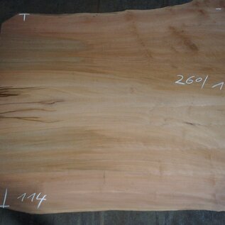 Platane table top, approx. 2600 x 1180/1330/750 x 64 mm, 13362