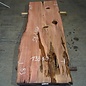Redwood table top, approx. 1950 x 820/750/680 x 70 mm, 13360
