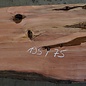 Redwood Tischplatte, ca. 1950 x 820/750/680 x 70 mm, 13360