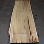 Iroko table top, approx. 2500 x 920/850/900 x 48 mm, 13359