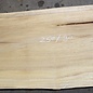 Iroko Tischplatte, ca. 2500 x 920/850/900 x 48 mm, 13359