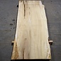 Iroko table top, approx. 2500 x 920/850/900 x 48 mm, 13359