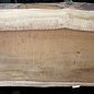Iroko Tischplatte, ca. 2500 x 920/850/900 x 48 mm, 13359