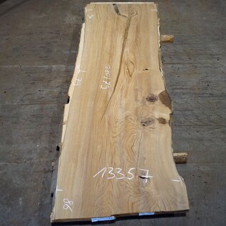 Bog Oak table top, approx. 2800 x 860/900/790 x 40-50 mm, 13357