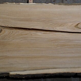 Bog Oak table top, approx. 2800 x 860/900/790 x 40-50 mm, 13357
