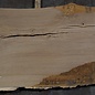 Mooreiche Tischplatte, ca. 2800 x 800/680/590 x 40-50 mm, 13355