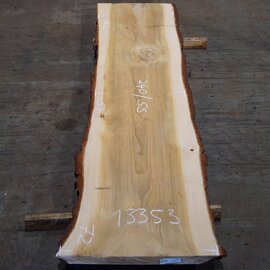 Lebanon Cedar table top, approx. 2400 x 720/620/550 x 75 mm, 13353