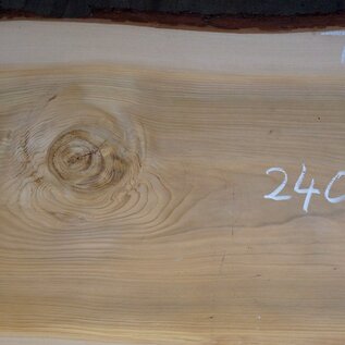 Lebanon Cedar table top, approx. 2400 x 720/620/550 x 75 mm, 13353