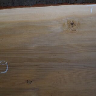 Lebanon Cedar table top, approx. 2300 x 820/700/690 x 75 mm, 13352