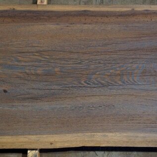 Wenge table top, approx. 3300 x 720/720/650 x 48 mm, 13339