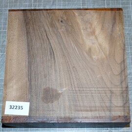 European Walnut steamed, approx. 200 x 200 x 63mm, 1,5kg