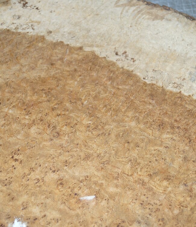 Amboina Maser, ca. 820 x 450 x 54-60mm, 12,7kg