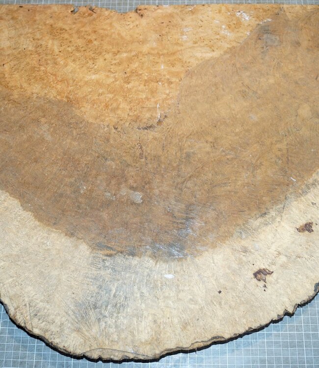 Amboina burl, approx. 820 x 450 x 54-60mm, 12,7kg