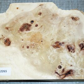 Poplar burl, approx. 255 x 230 x 50mm, 0,9kg