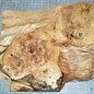 Poplar burl, approx. 255 x 230 x 50mm, 0,9kg