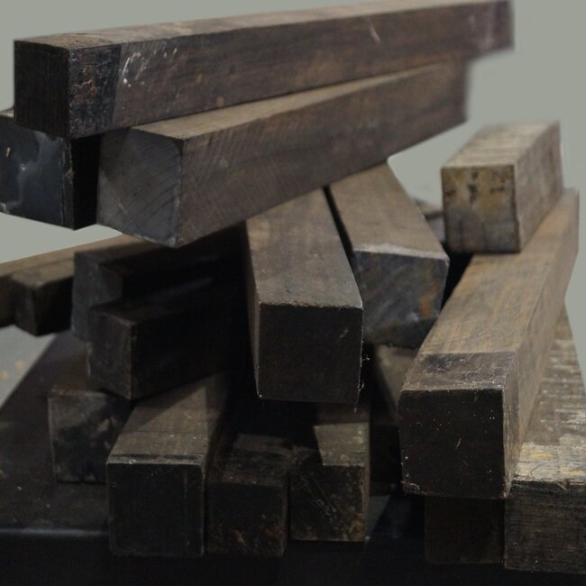 Ebenholz Kanteln, 15 kg Set, C Qualität, diverse Maße