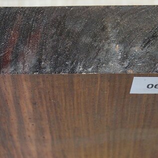 Cocobolo Palisander retusa, ca. 150 x 152 x 49mm, 1,12kg