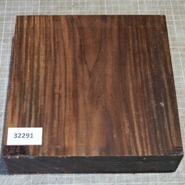 Cocobolo Palisander retusa, ca. 199 x 205 x 50mm, 1,98kg